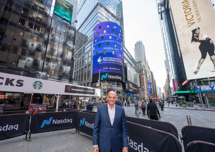 Targeting Water Scarcity: Rain Enhancement Technologies CEO Randy Seidl, Live at Nasdaq